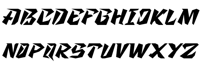 Zanden Font LOWERCASE
