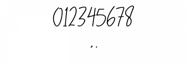 Zaneshia Regular Caratteri ALTRI CARATTERI