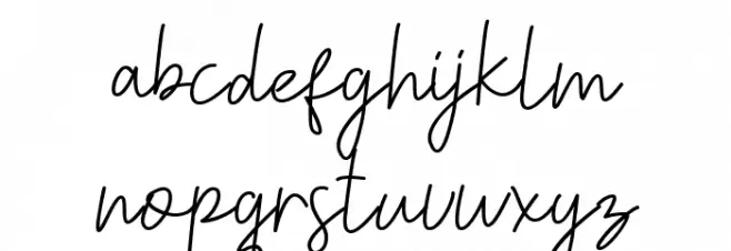 Zaneshia Regular Caratteri MINUSCOLO