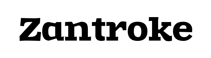 Zantroke Font