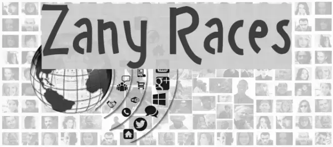 Zany Races Font examples