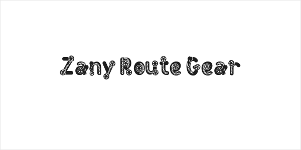Zany Route Gear Logo