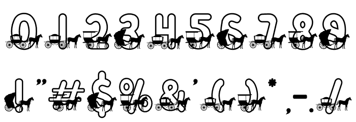 Zany Route Gig 字体 其它煤焦