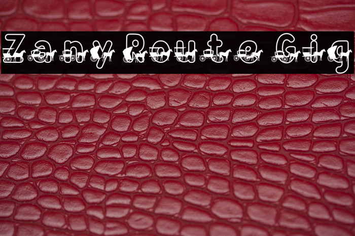 Zany Route Gig Example 3