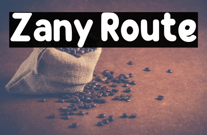 Zany Route Example 3