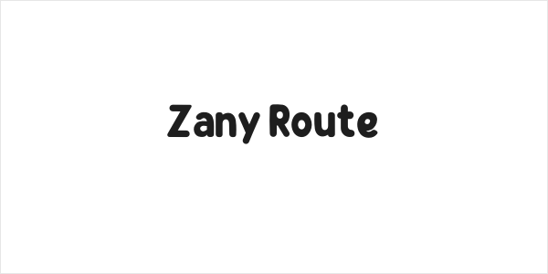 Zany Route Logo