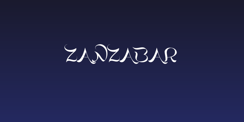 Zanzabar Social Header