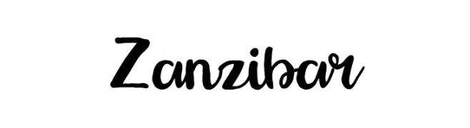 Zanzibar  免费字体下载