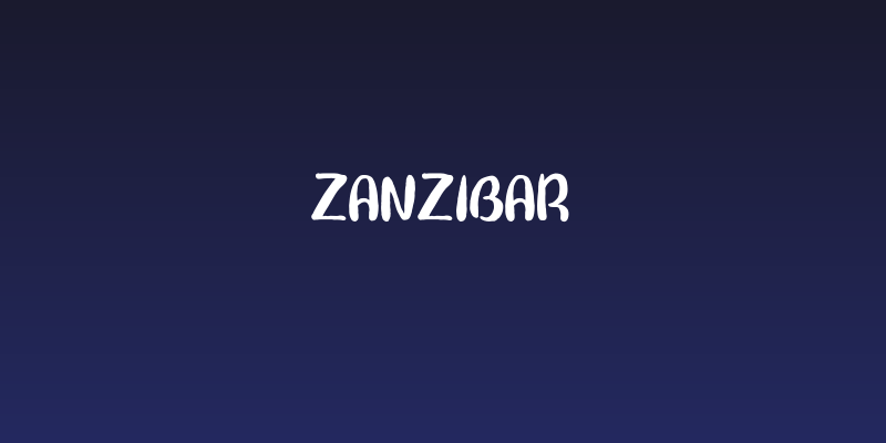Zanzibar Social Header