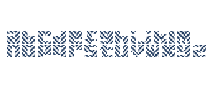 Zap Cannon Regular Lowercase