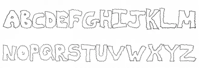 ZapDeal Font UPPERCASE