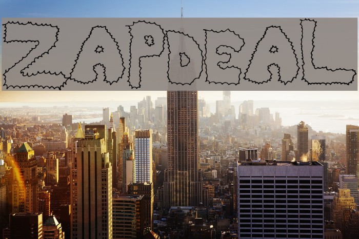 ZapDeal Font examples