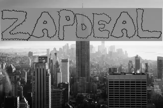 ZapDeal Font examples