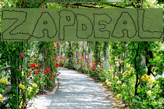 ZapDeal Font examples