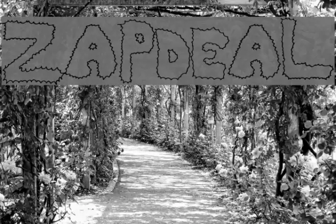 ZapDeal Font examples