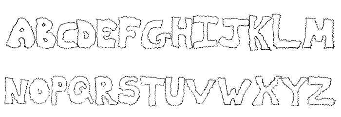 ZapDeal Font LOWERCASE
