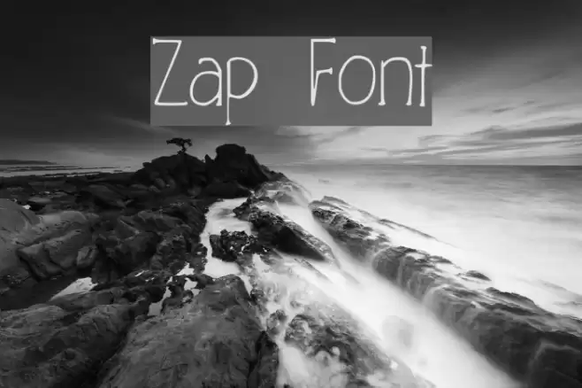 Zap Font examples
