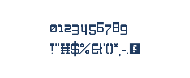 Zapadni Regular Other Characters