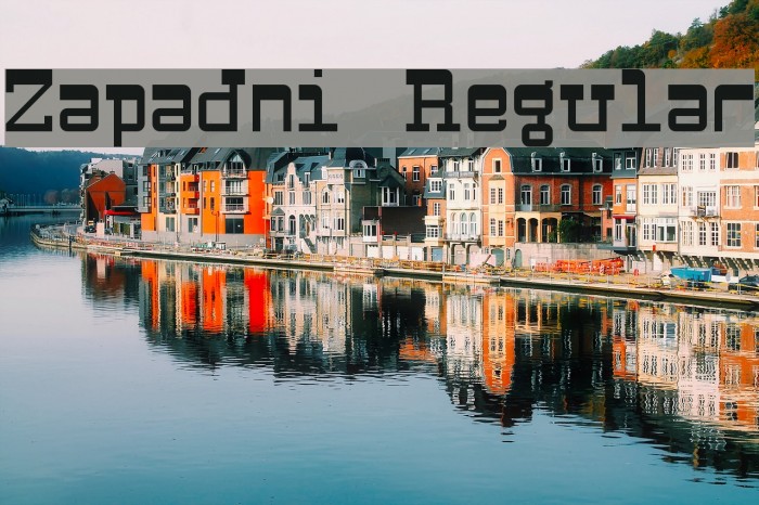 Zapadni Regular Example 1