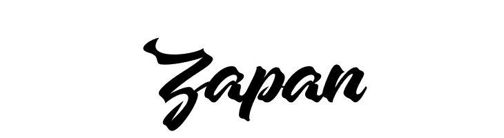 Zapan  フリーフォントのダウンロード
