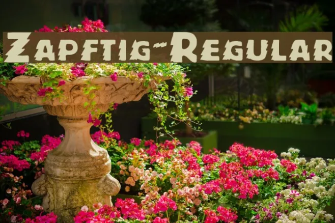 Zapftig-Regular Example 2