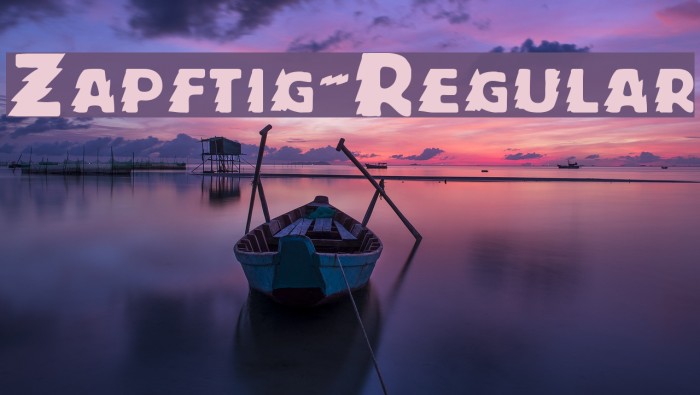 Zapftig-Regular Font examples