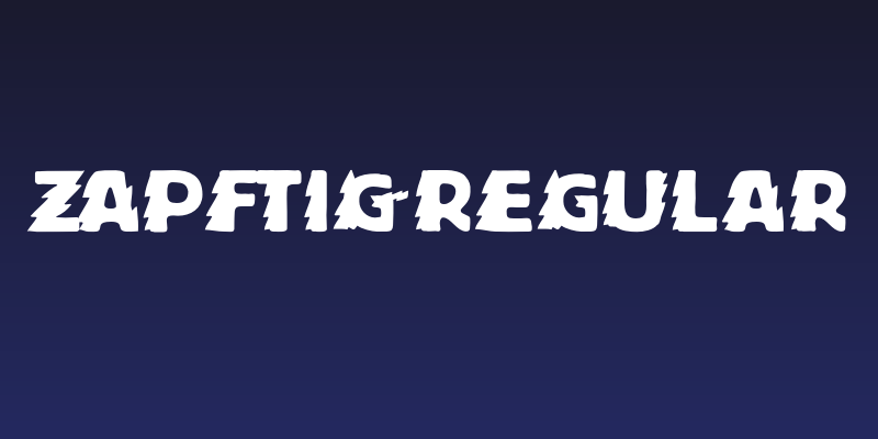 Zapftig-Regular Social Header