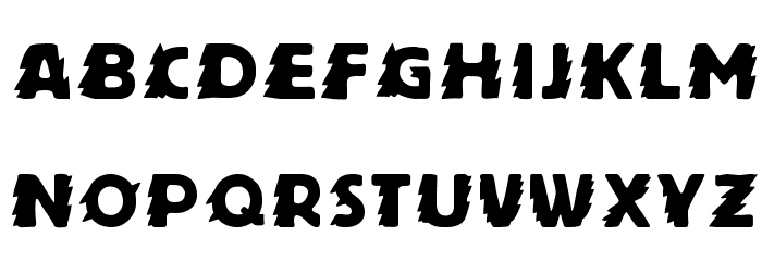 Zapftig-Regular Font LOWERCASE