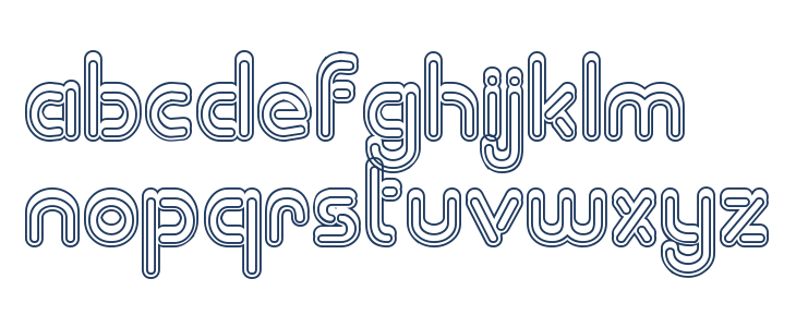 Zapped Sticks Lowercase