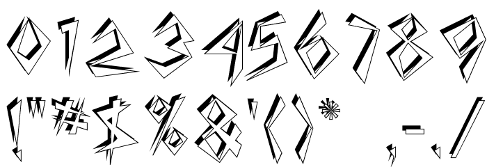Zapper Fonte OUTROS PERSONAGENS