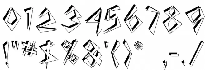 Zapper Fonte OUTROS PERSONAGENS