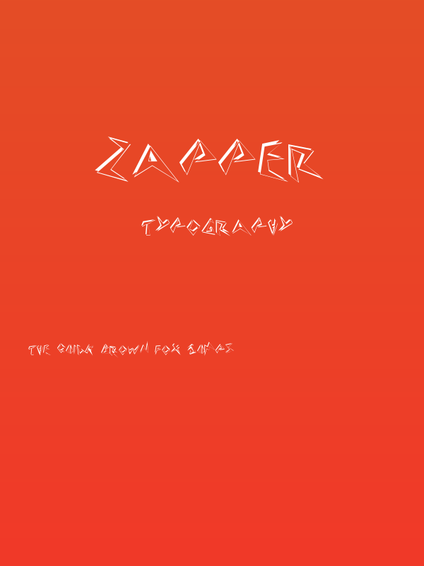 Zapper Poster