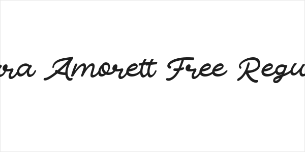 Zara Amorett Free Regular Logo