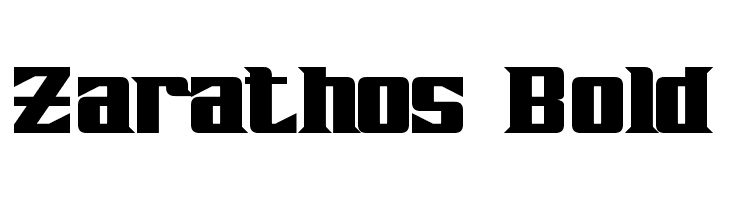 Zarathos Bold  les polices de caractères gratuit tlcharger