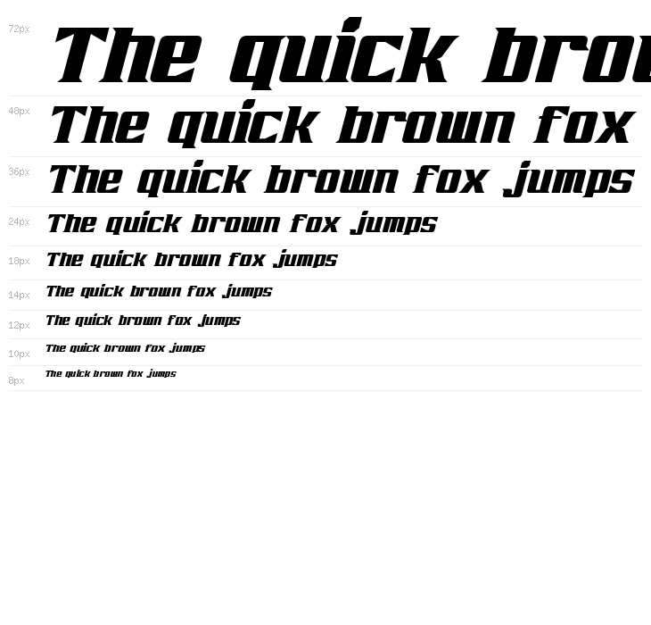 Zarathos Italic Waterfall