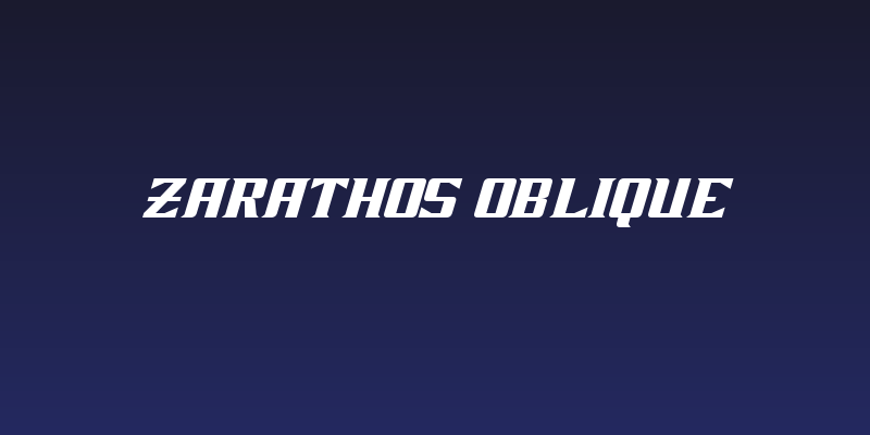Zarathos Oblique Social Header