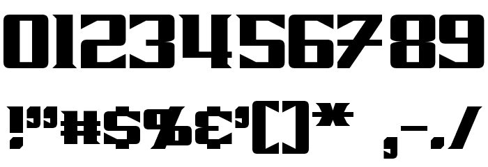 Zarathos Font OTHER CHARS