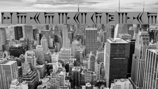 Zarathustra Font examples