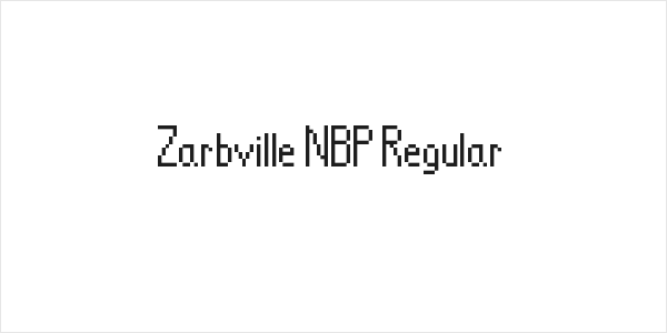 Zarbville NBP Regular Logo