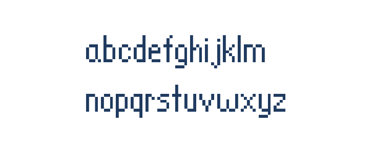 Zarbville NBP Regular Lowercase