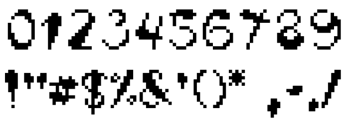 Zardoloni Font OTHER CHARS