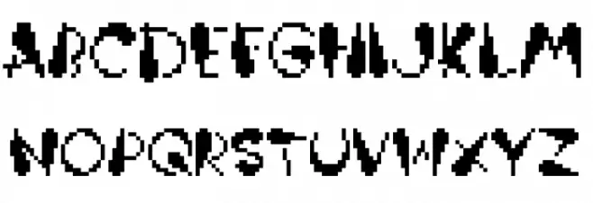 Zardoloni 字体 大写