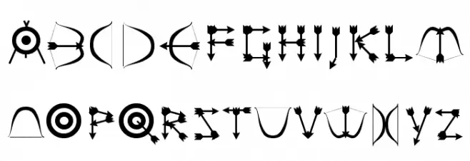 Zarrow Schriftart Groß