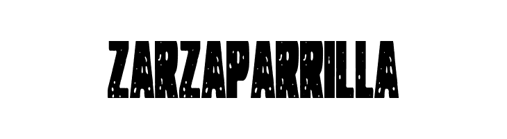 Zarzaparrilla  font caratteri gratis