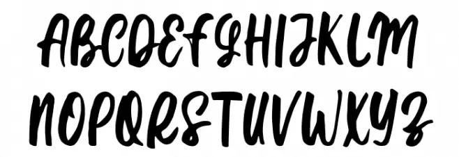 Zaskiya Schriftart Groß