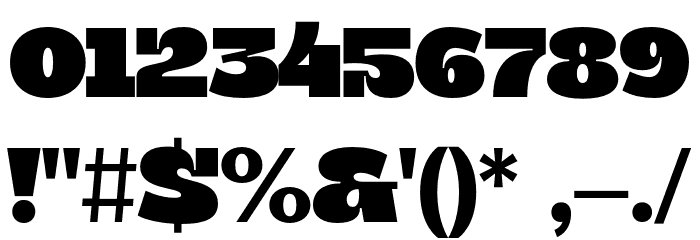 Zatiyan-Regular Font OTHER CHARS