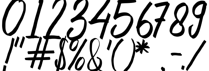 Zawjaty Font OTHER CHARS