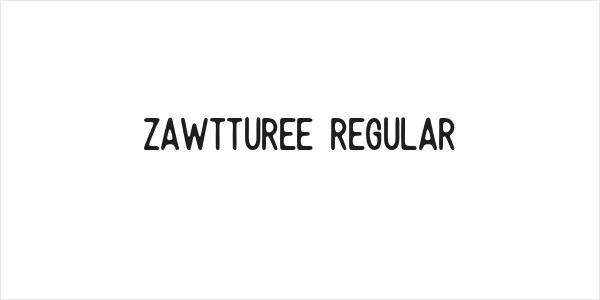 Zawtturee Regular Logo