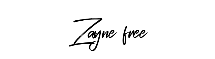 Zayne [free]  Free Fonts Download