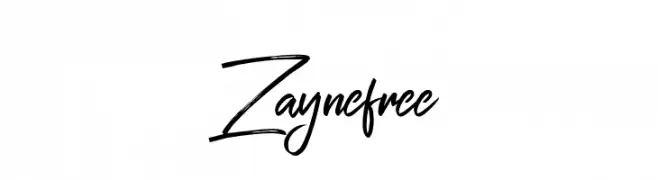 Zaynefree  Frei Schriftart Herunterladen